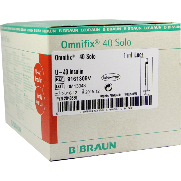 OMNIFIX Solo Insulinspr.1 ml U40