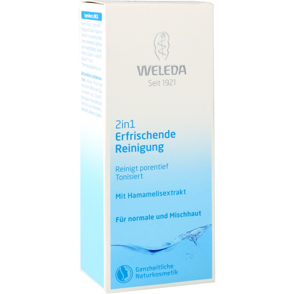 WELEDA 2in1 erfrischende Reinigung Milch