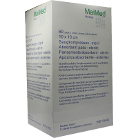 SAUGKOMPRESSEN steril 10x10 cm