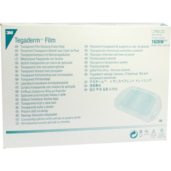 TEGADERM 3M Film 10x12 cm 1626W