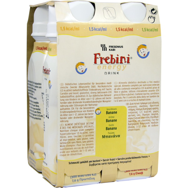 FREBINI Energy Drink Banane Trinkflasche