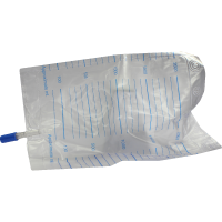 URINBEUTEL unsteril 2 l Rücklaufsp.Bodenabl.
