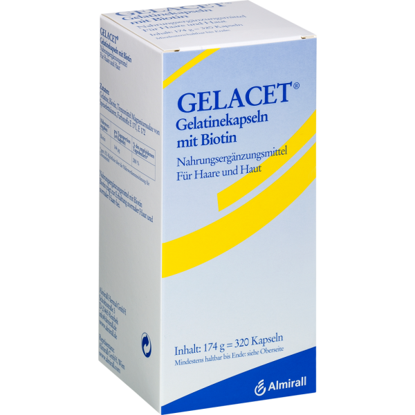 GELACET Gelatinekapseln mit Biotin