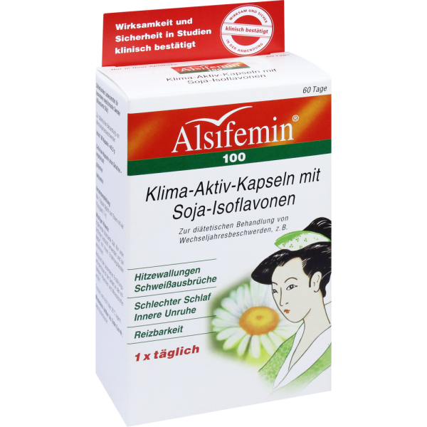 ALSIFEMIN 100 Klima-Aktiv m.Soja 1x1 Kapseln