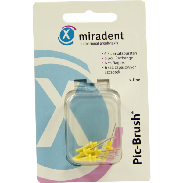 PIC BRUSH Interdentalb.Ersatzb.1,8 mm gelb