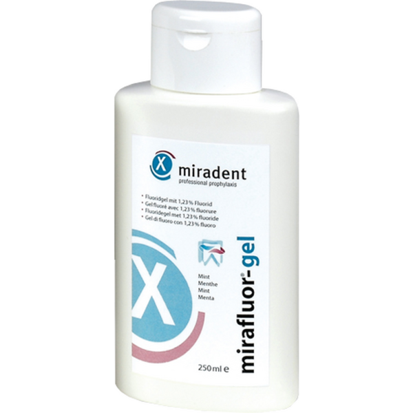 MIRAFLUOR Fluoridgel 1,23% Mint