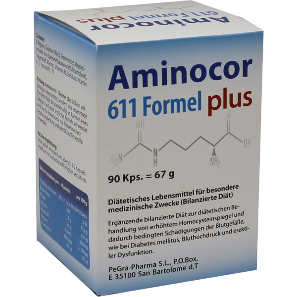 AMINOCOR 611 Formel plus Kapseln