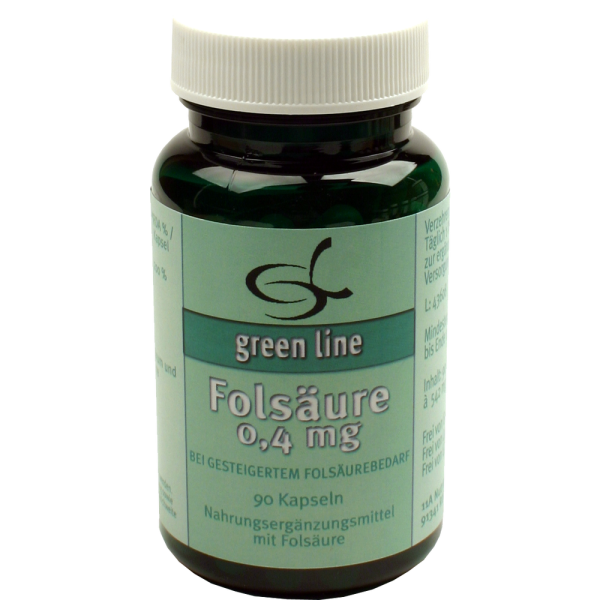 FOLSÄURE 0,4 mg Kapseln
