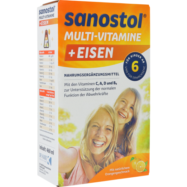 SANOSTOL plus Eisen Saft