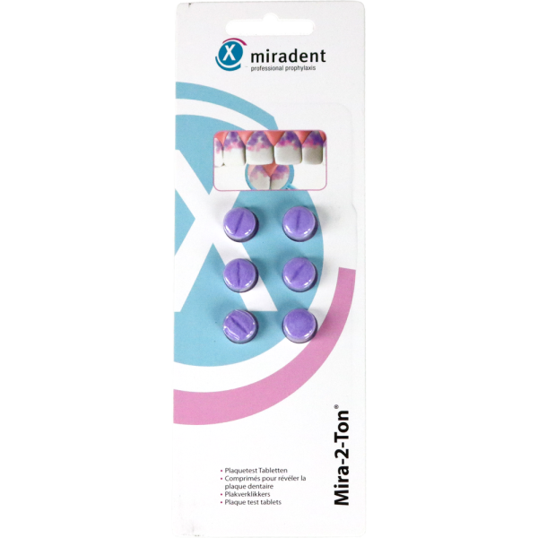 MIRADENT Plaquetest Tabletten Mira-2-Ton