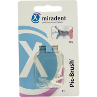 MIRADENT Interd.Pic-Brush Ersatzb.fein weiß