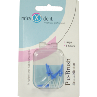 MIRADENT Interd.Pic-Brush Ersatzb.large blau