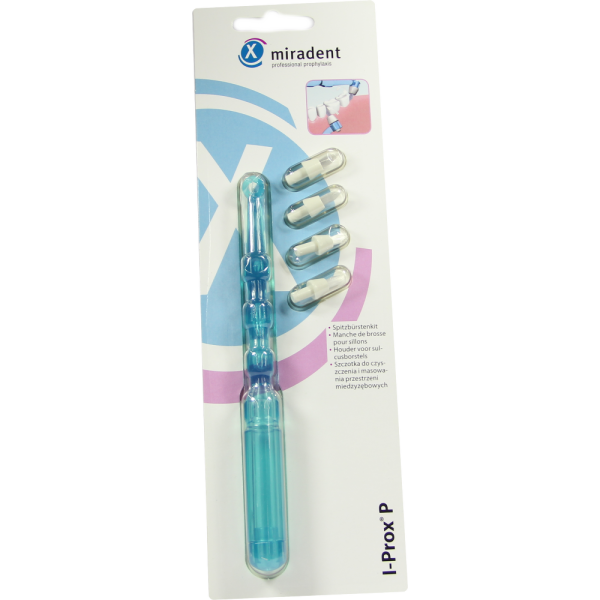 MIRADENT Spitzbürsten-Kit I-Prox P tra.blau 1H.4B.