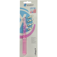 MIRADENT Spitzbürsten-Kit I-Prox P tra.pink 1H.4B.