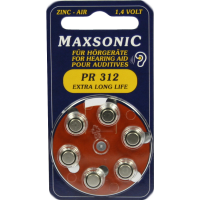 BATTERIEN f.Hörgeräte Maxsonic PR312