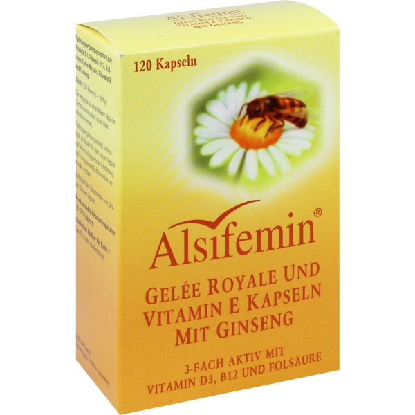 ALSIFEMIN Gelee Royal+Vit.E m.Ginseng Kapseln
