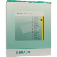 ASKINA Foam hyd.Wundaufl.10x10 cm ster.n.haft.