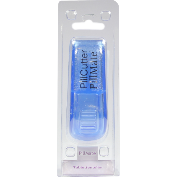 TABLETTENTEILER groß farbig transparent