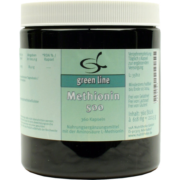 METHIONIN 500 Kapseln
