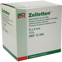 ZELLETTEN Tupfer 4x5 cm unsteril Rolle