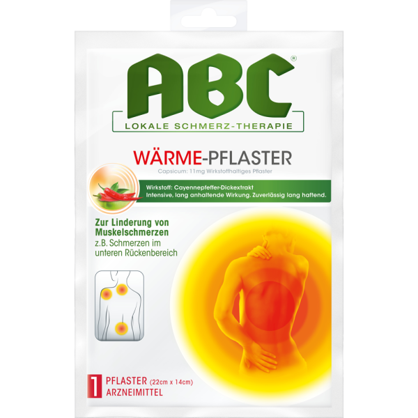 ABC Wärme-Pflaster Capsicum Hansaplast med 14x22