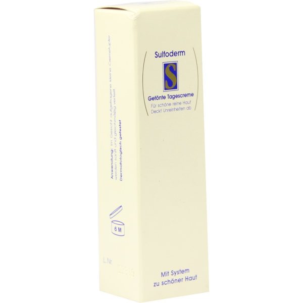 SULFODERM S getönte Tagescreme