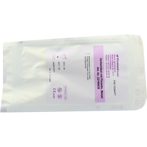 PINZETTE Einmal steril Metall