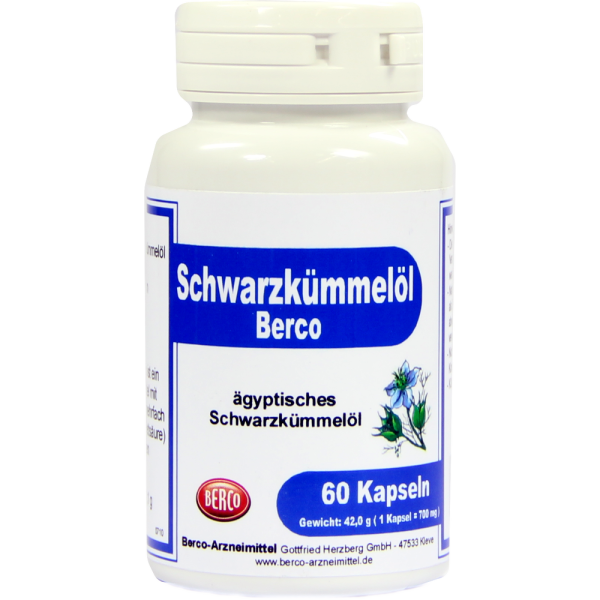 SCHWARZKÜMMELÖL Berco Kapseln