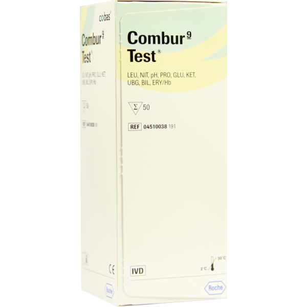 COMBUR 9 Test Teststreifen