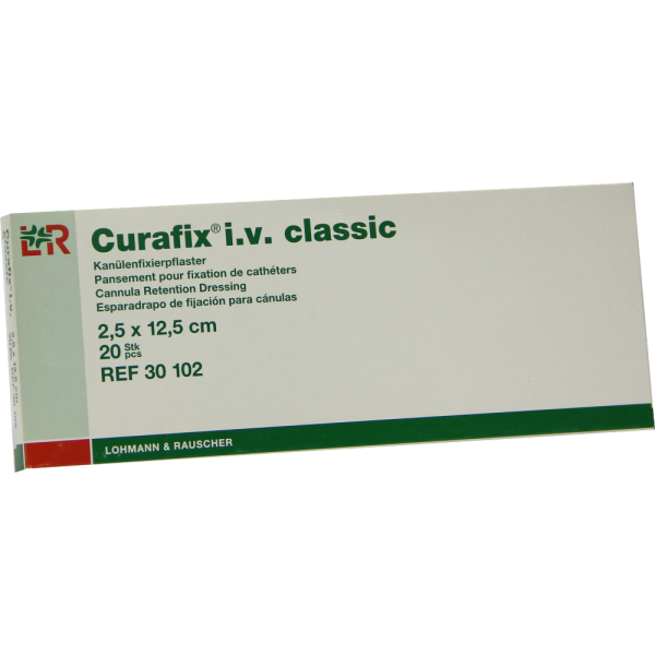 CURAFIX i.v. classic Pflaster 2,5x12,5 cm