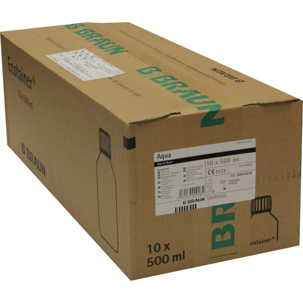 AQUA B.Braun Spüllösung Kunststoff Flasche
