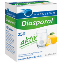 MAGNESIUM DIASPORAL 250 aktiv Brausetabletten