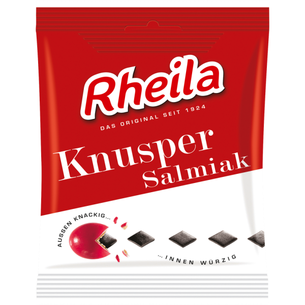 RHEILA Knusper Salmiak mit Zucker