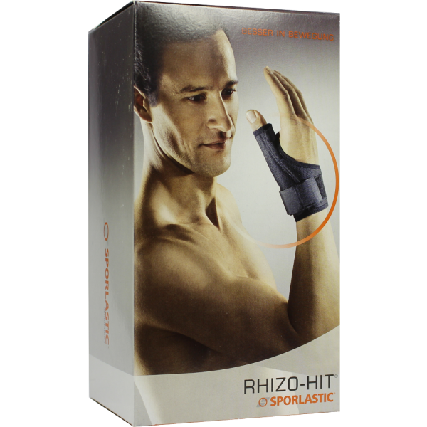 RHIZO-HIT CLASSIC Daumenorthese Gr.M schwarz 07605