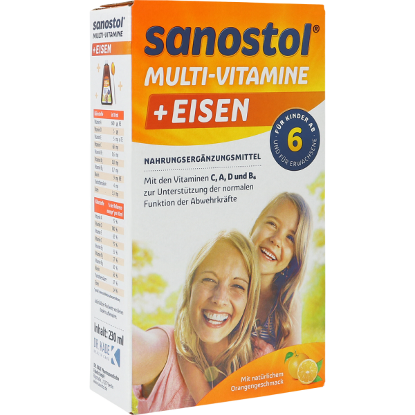 SANOSTOL plus Eisen Saft