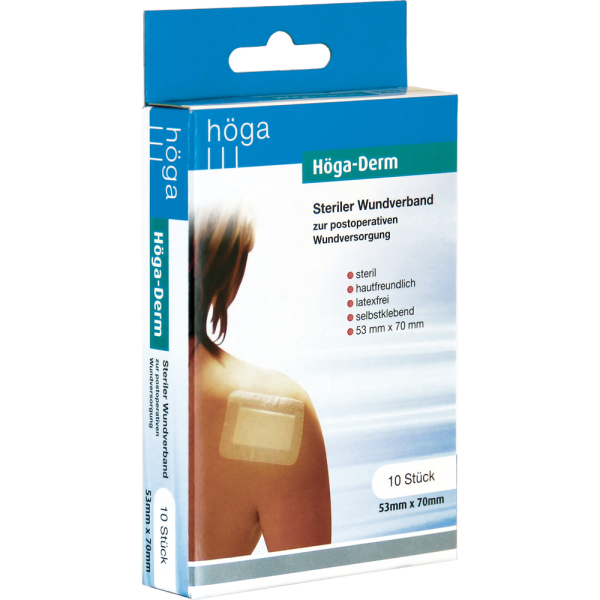 HÖGA-DERM steriles Pflaster 53x70 mm