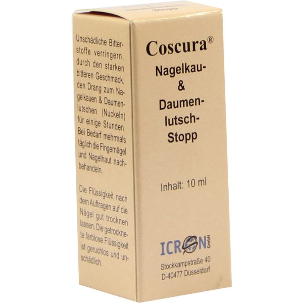 NAGELKAU u.Daumenlutsch Stopp Coscura