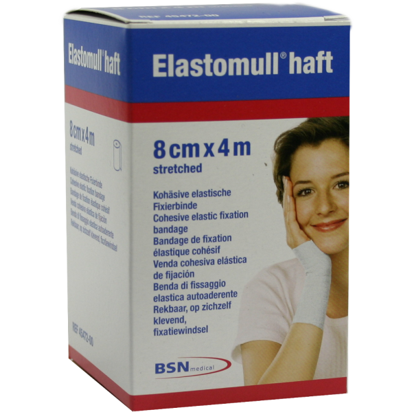 ELASTOMULL haft 8 cmx4 m Fixierbinde