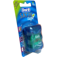 ORAL B Zahnseide SATINtape blau Blisterkarte