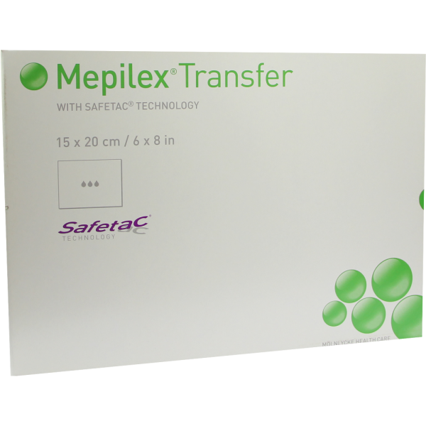 MEPILEX Transfer Schaumverband 15x20 cm steril