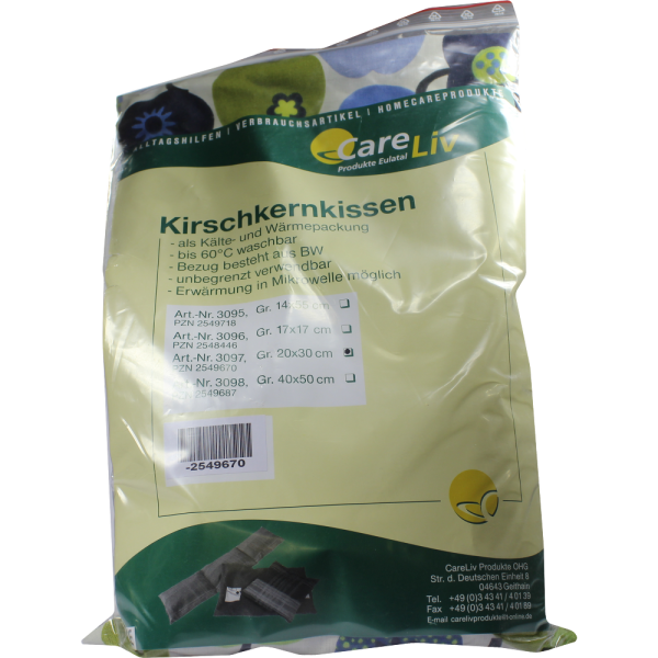 KIRSCHKERNKISSEN 20x30 cm