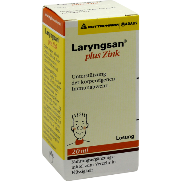 LARYNGSAN Plus Zink Lösung