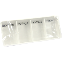 TABLETTENDOSE morgens/mittags/abends/nachts