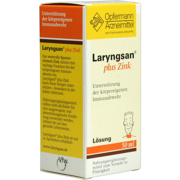 LARYNGSAN Plus Zink Lösung