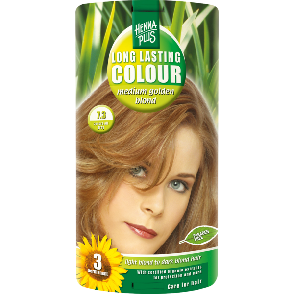 HENNAPLUS Long Lasting medium golden blond 7,3
