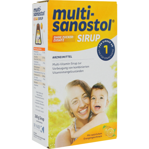 MULTI SANOSTOL Sirup ohne Zuckerzusatz