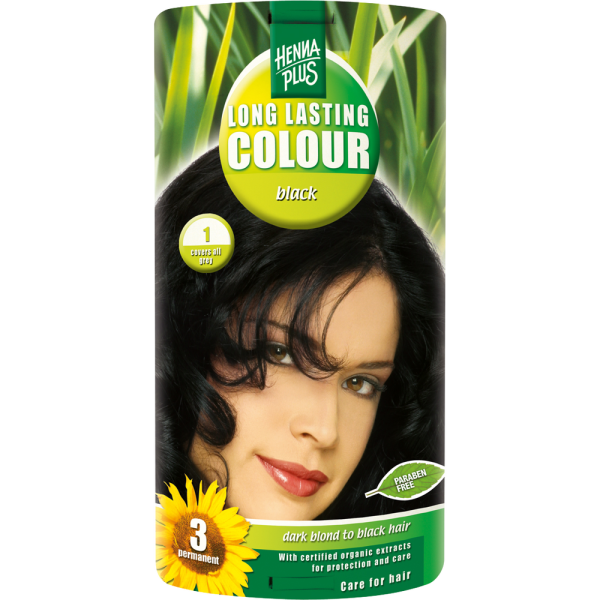 HENNAPLUS Long Lasting black 1