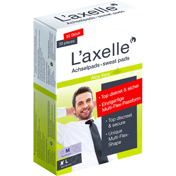 LAXELLE Achselpads mit Aloe Vera Gr.L