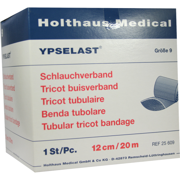 SCHLAUCHVERBAND YPSELAST Gr.9 20 m weiß