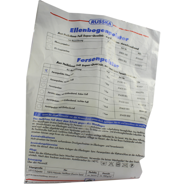 FERSENPOLSTER Fell Heilklima links